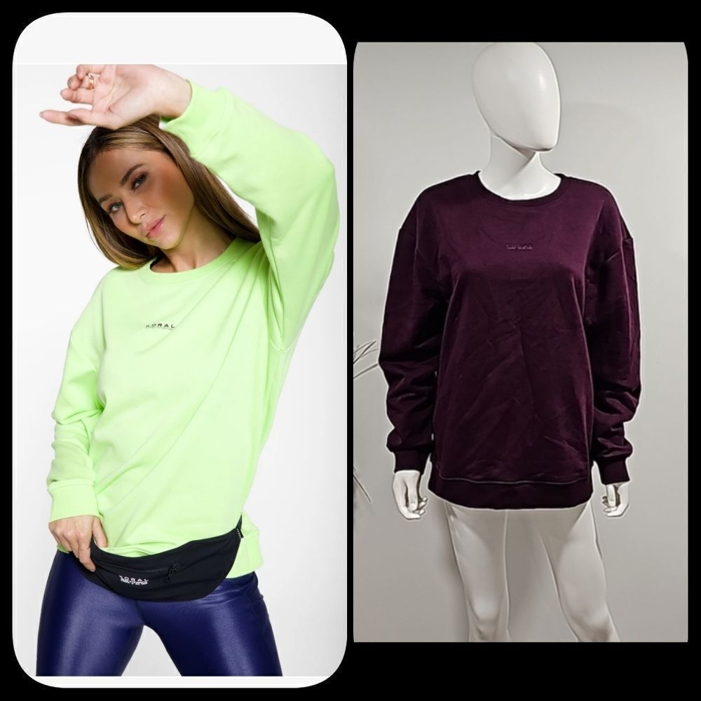 Koral Levi Crewneck Pullover - Purple